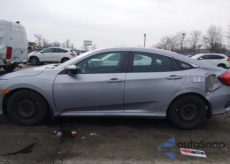 2016 Honda Civic Lx z USA, uszkodzony, nr VIN 2HGFC2F54GH521259